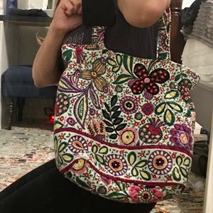 Vera Bradley floral printed purse